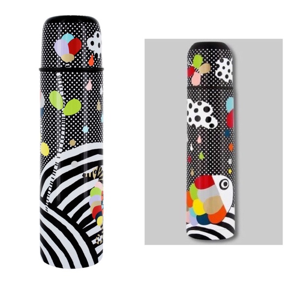 Anthropologie Dining Pylones Nwot Vacuum Thermal Travel Flask In